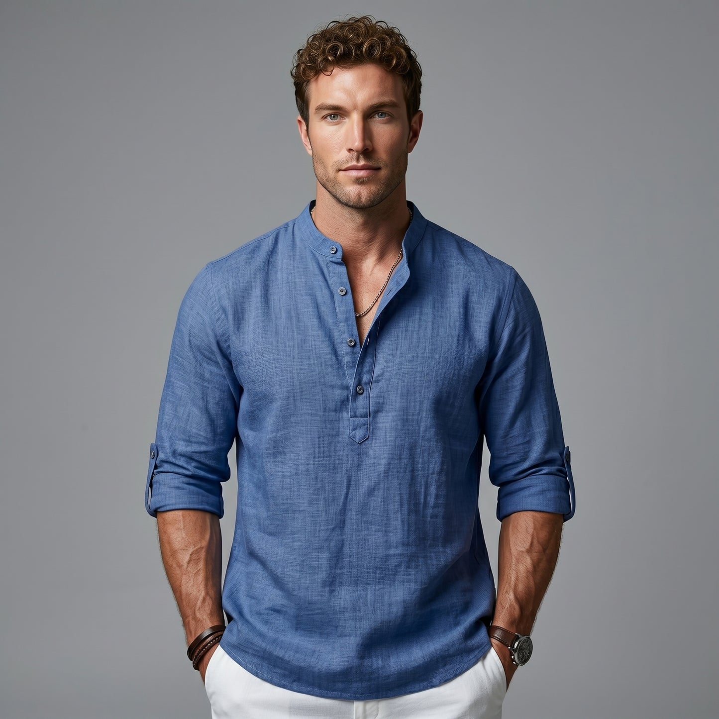Camisa de lino Premium
