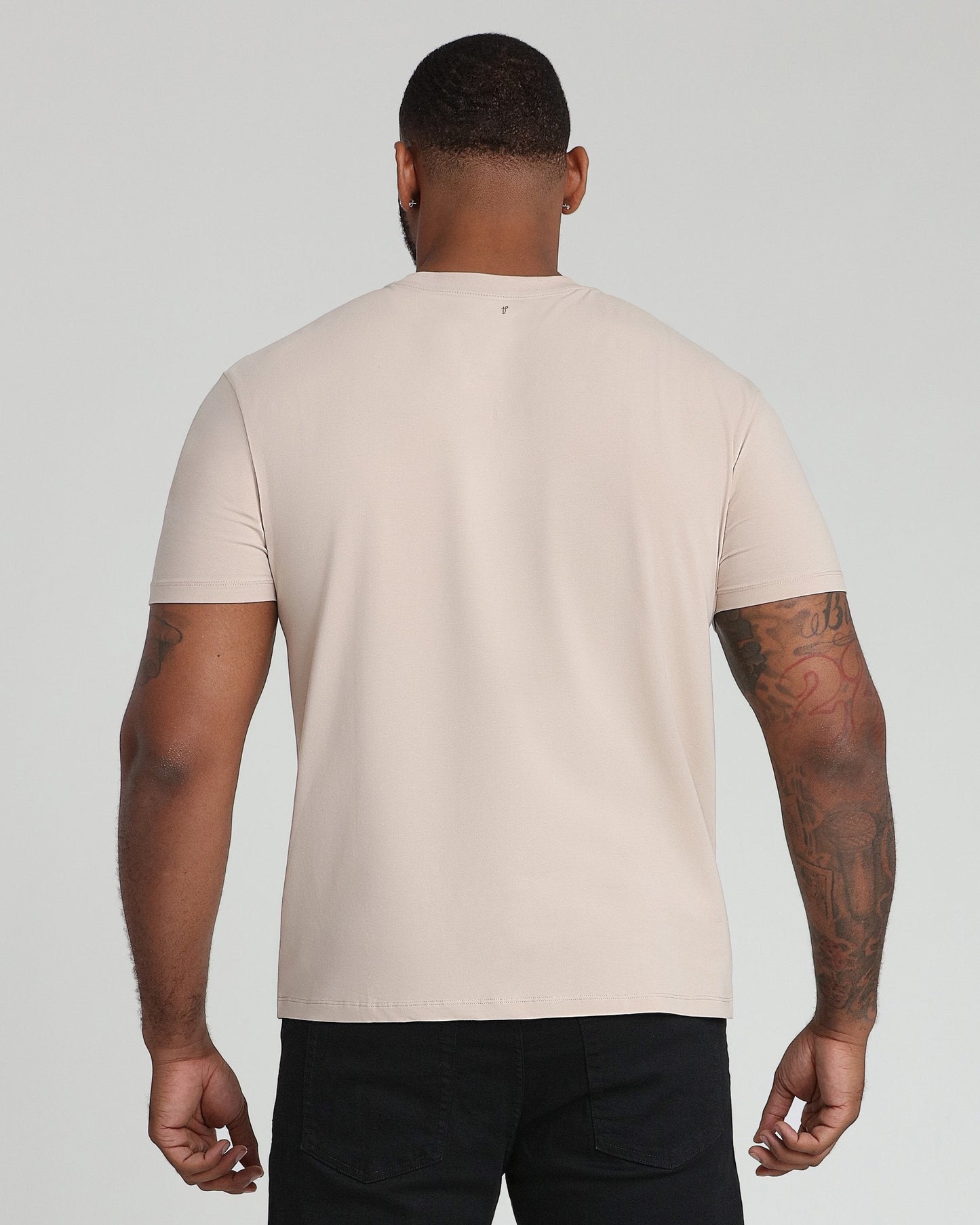 Organic Athletic Fit Crew Neck T-Shirt 3 Pack / Neutrals