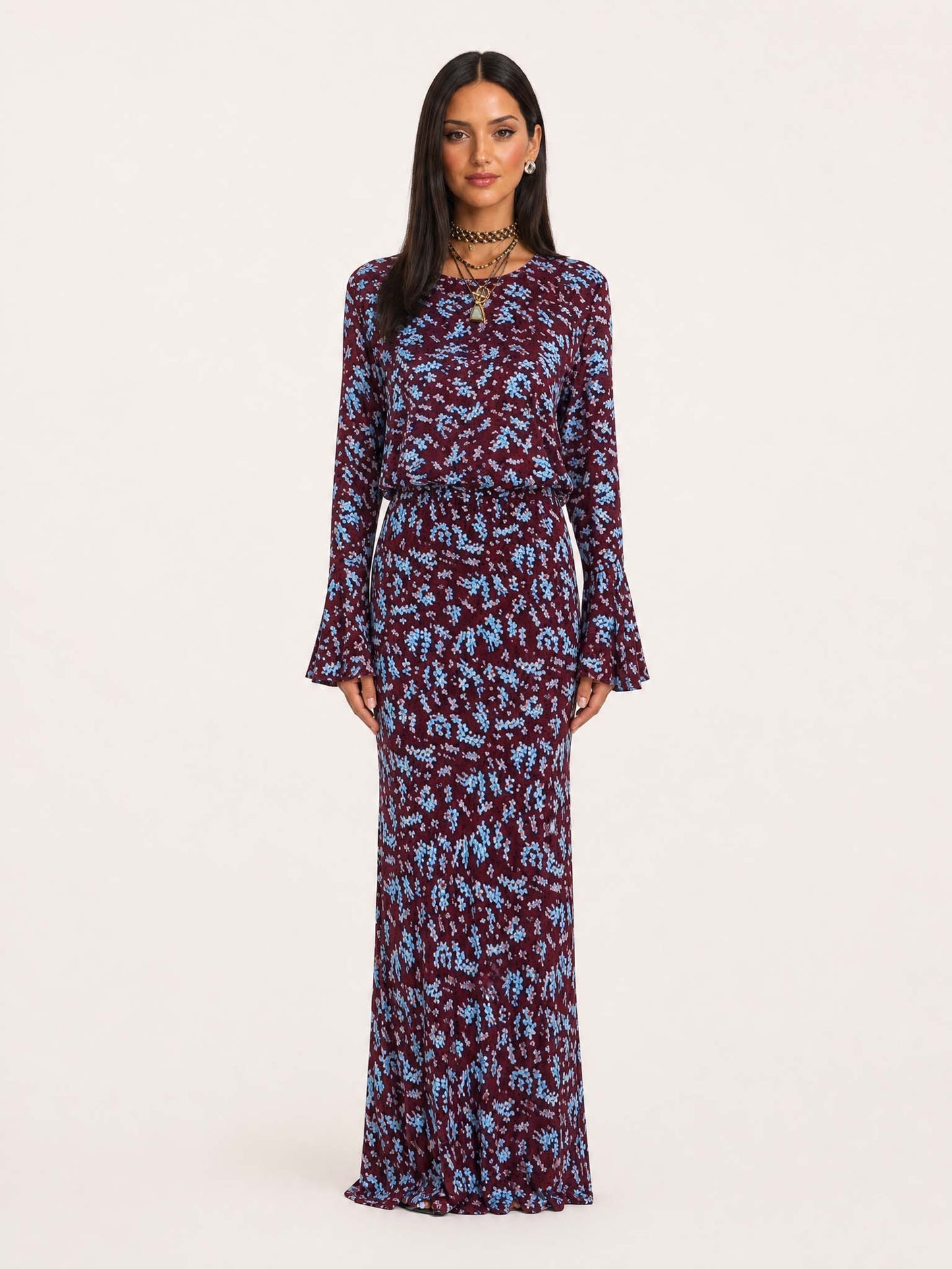 Floral Print Two-Piece Set