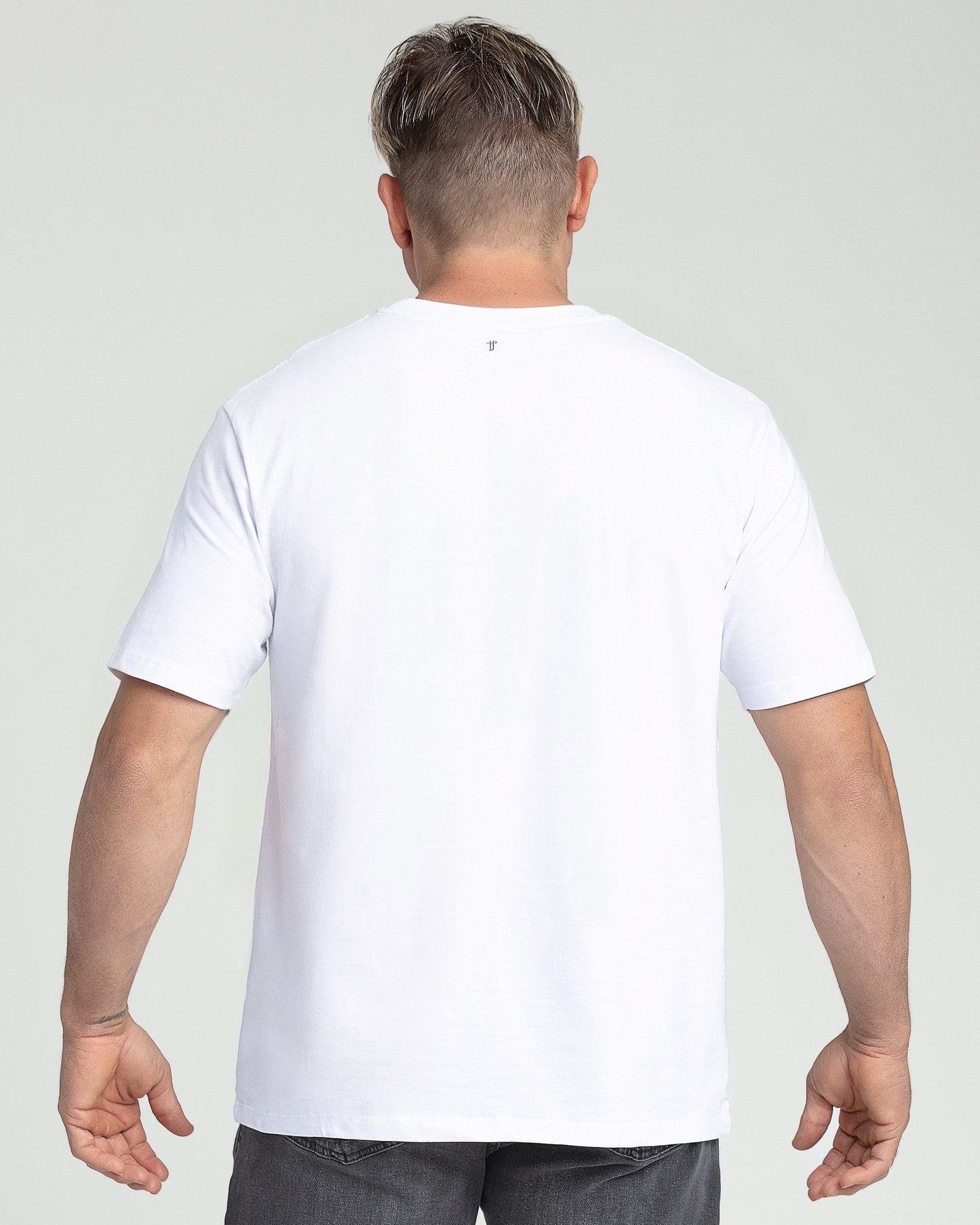 Organic Athletic Fit Crew Neck T-Shirt 3 Pack / Neutrals