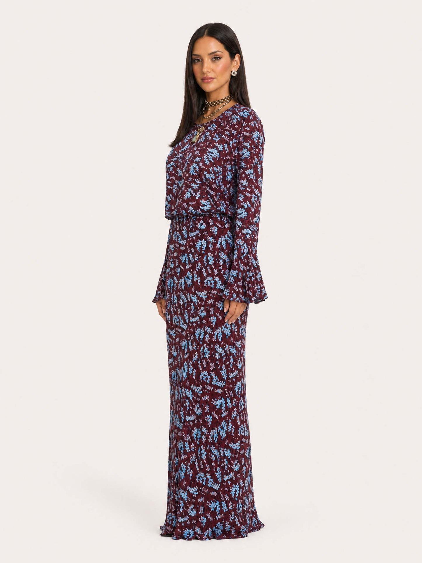 Floral Print Two-Piece Set