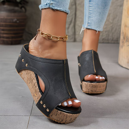 Sandalias de cuero Caroline