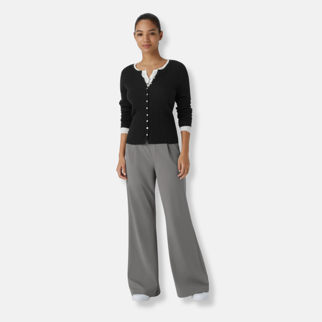 Pantalón de pierna ancha