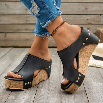 Sandalias de cuero Caroline