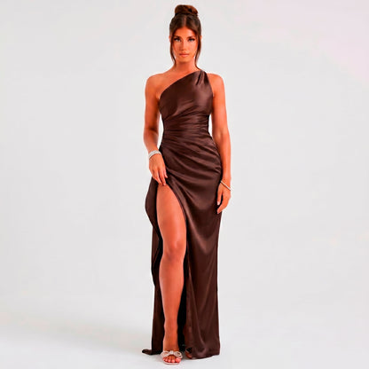 Vestido de satén - Luna