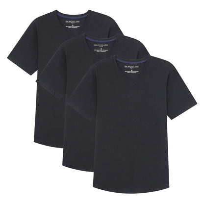 Organic Slim Fit V-Neck 3 Pack