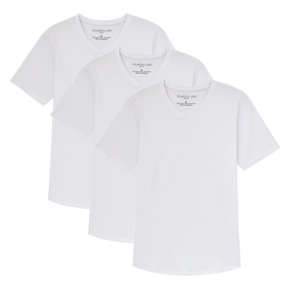 Organic Slim Fit V-Neck 3 Pack