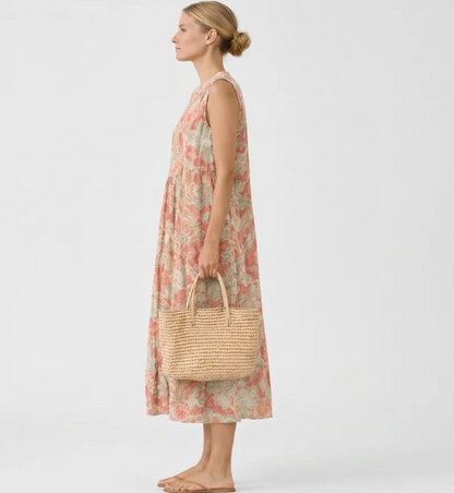 Vestido midi Total Beach