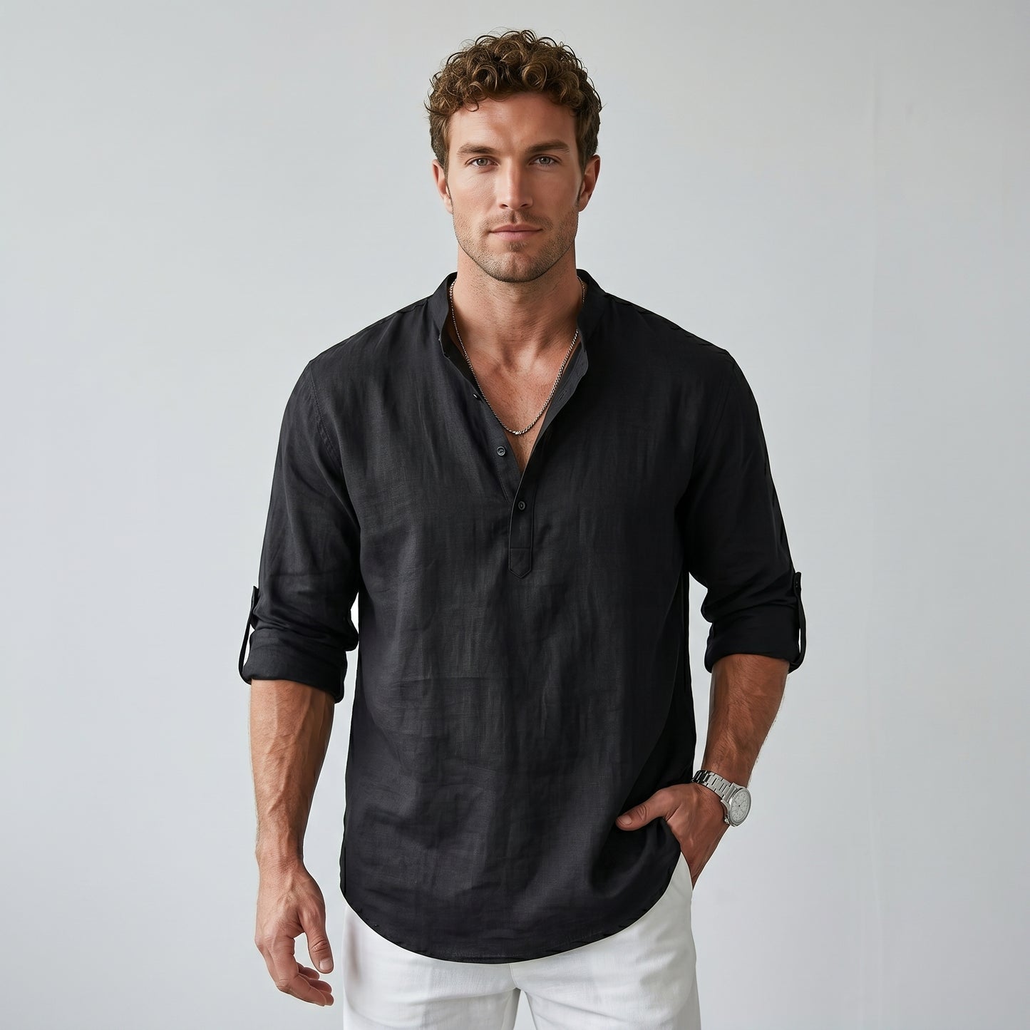 Camisa de lino Premium