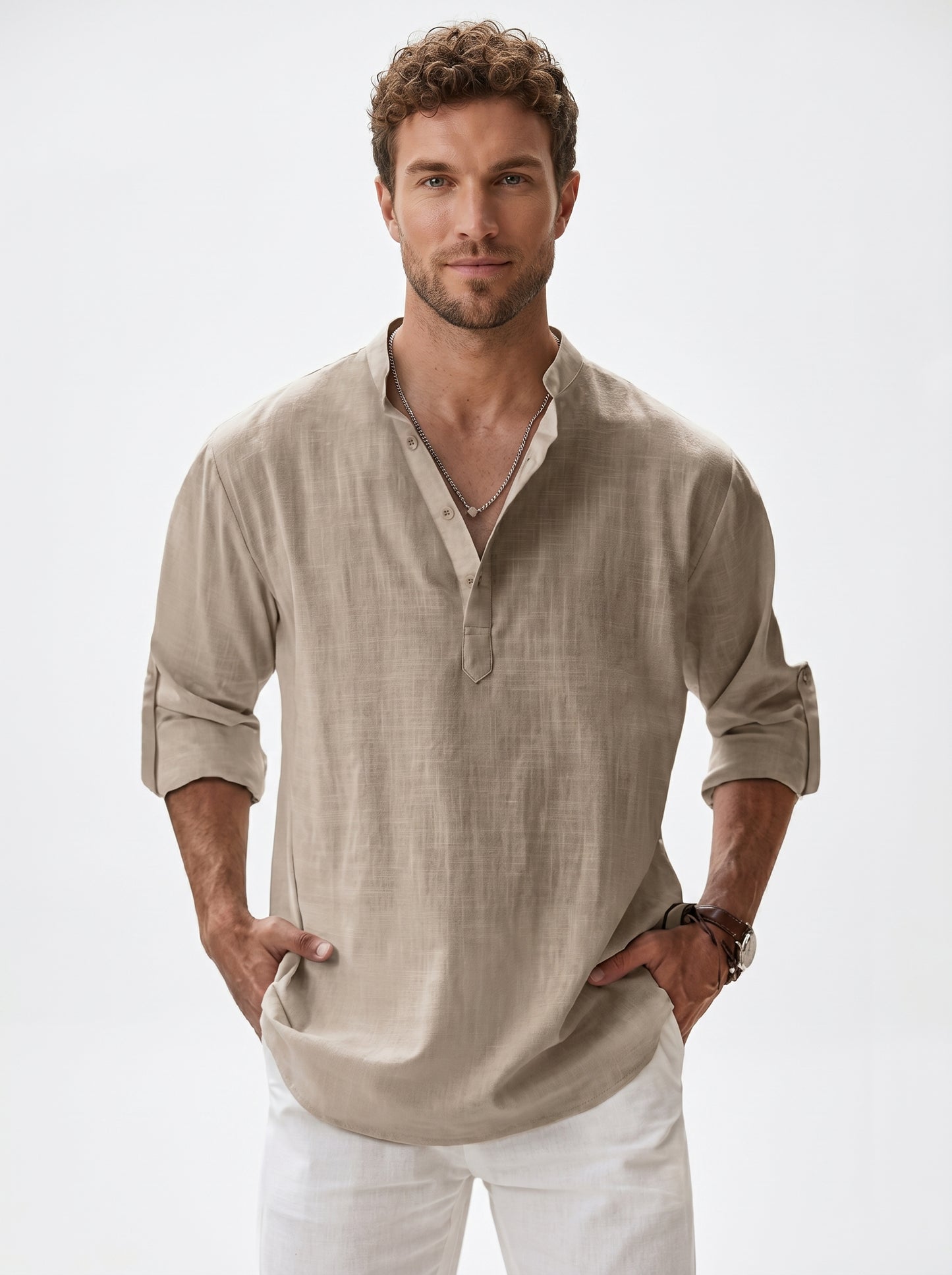 Camisa de lino Premium