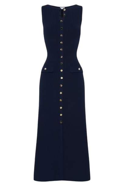 Claire Knit Sleeveless Maxi Vestido