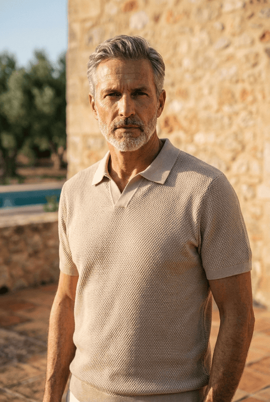 André Ferran Woven Prestige Polo