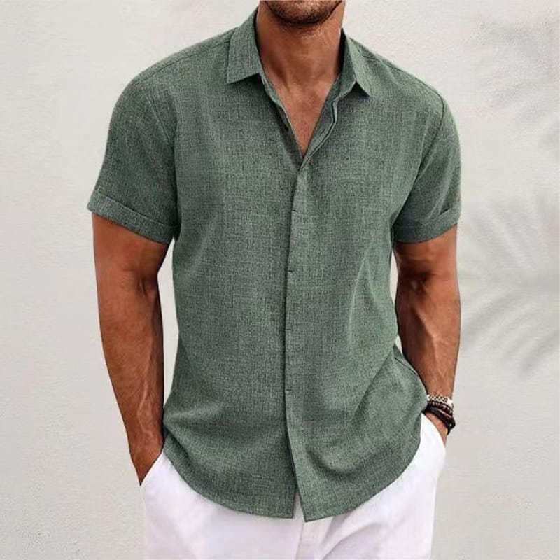 Linen Camisa