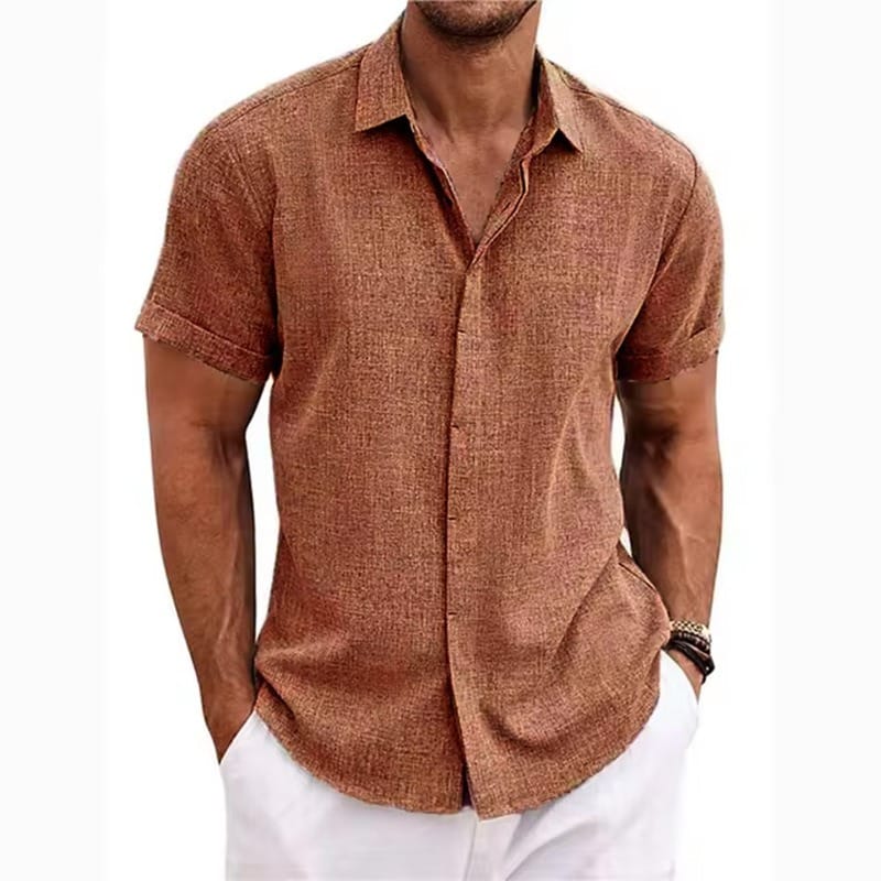 Linen Camisa