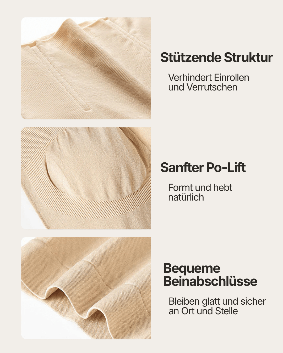 Pantalones cortos moldeadores para el abdomen